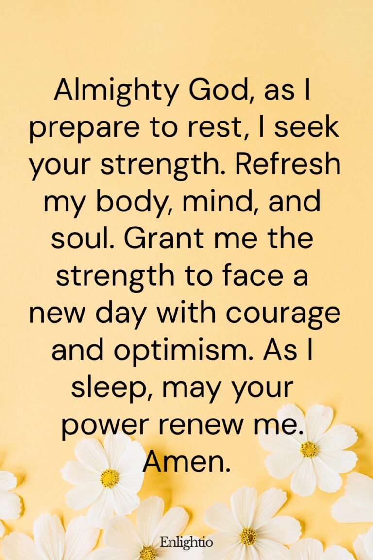 50 Bedtime Prayers for Adults (+ Bible Verses)