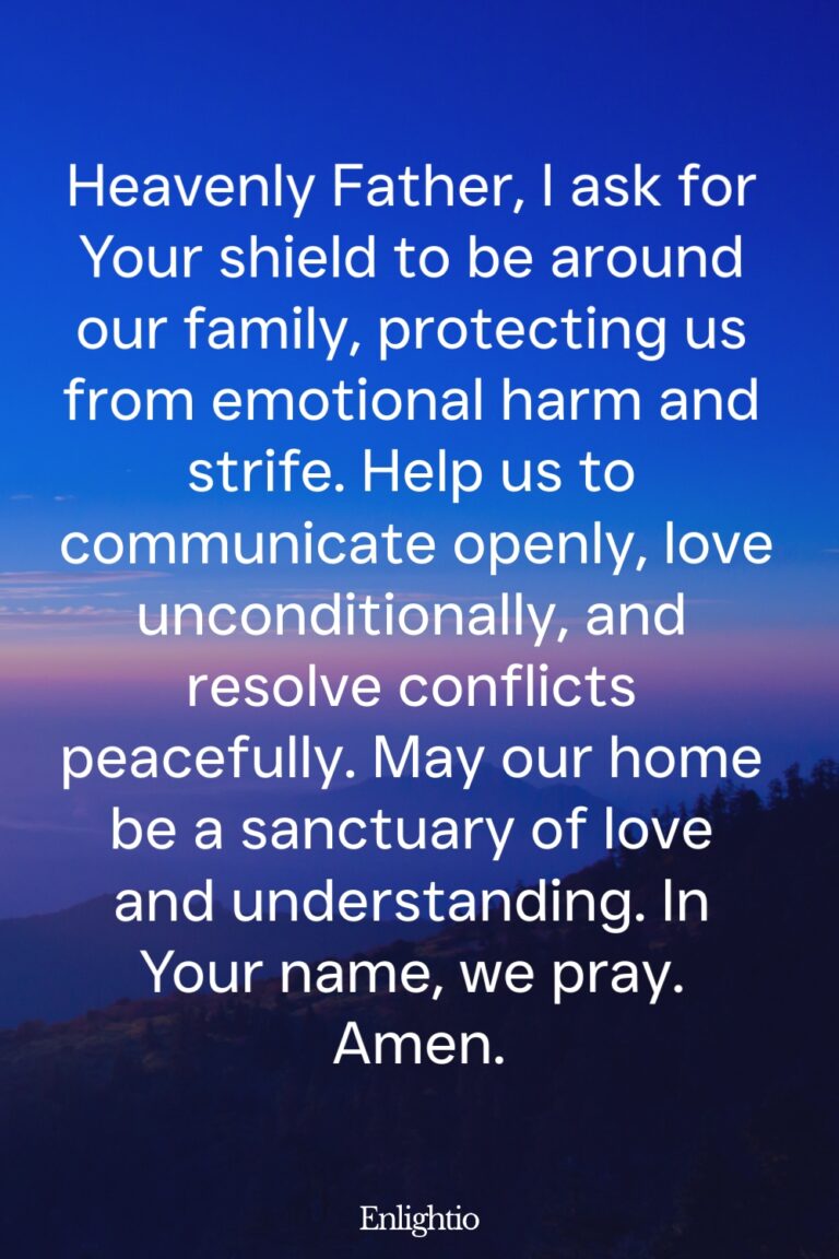 49 Powerful Prayers for Family Protection (+ Bible Verses)