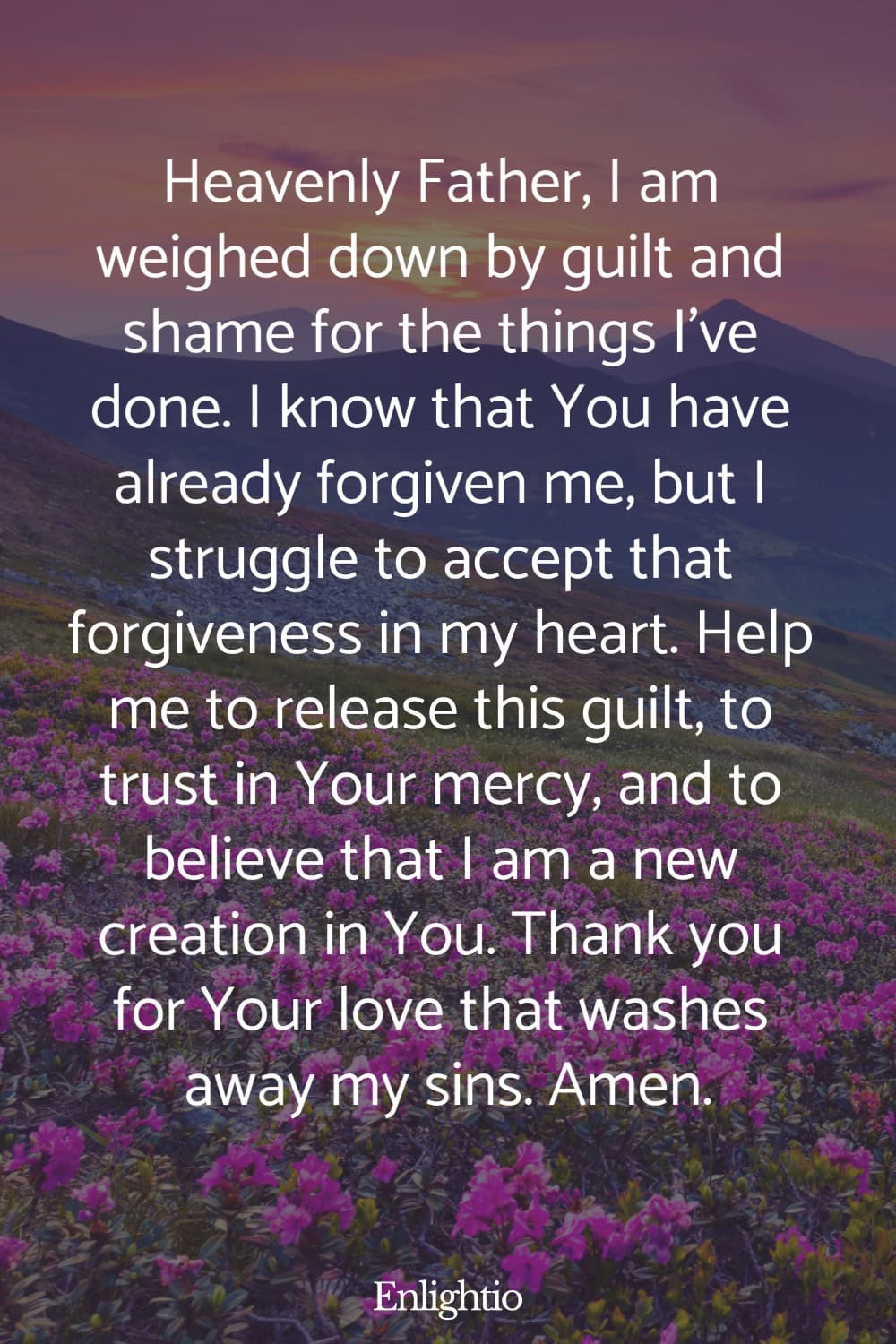 26 Prayers for Forgiveness (+ Bible Verses)